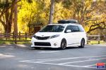 Toyota Sienna X Work on Vossen Wheels (VWS-1) 2017 года
